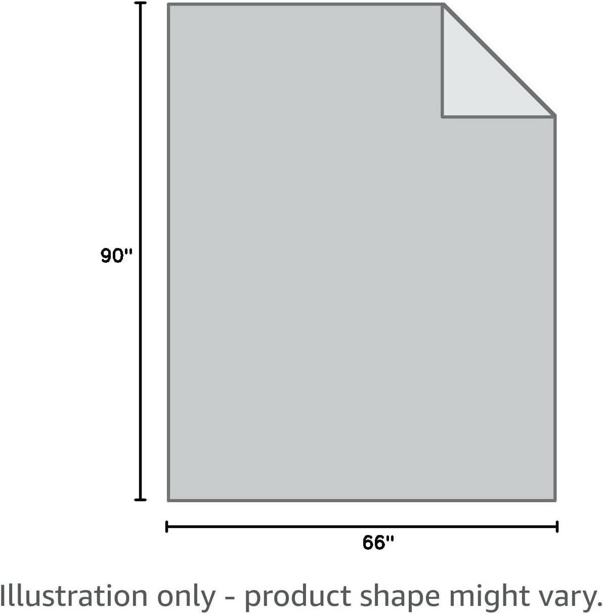 Oversized Fleece Throw Blanket 66"x90" – Ultra Soft & Warm Flannel Blanket for Bed or Couch, Dark Gray